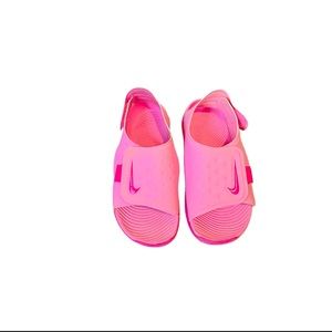 Pink Nike Sunray Sandals Size 3